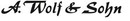 Logo A. Wolf & Sohn GmbH & Co. KG